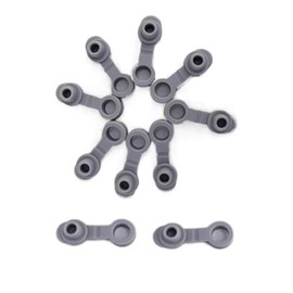 10Pcs Gray Universal Silicone Sealing Bottle Straw Hole Grommets Stopper Lids Straw Plug Bar and Wine Tools Replacement Tumber 20/30Oz Thermos Cup, Wine Stoppers and Pourers