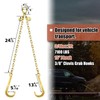 KITUYOTO V-Bridle Grade 80 Chain | 3/8In x 2Ft Towing