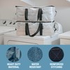 CleverMade 41L Duffel, Transparent