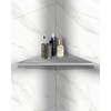 euroharry 1 Piece Corner Shelf Shower Shelf 304 Stainless Steel