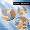 Diamond Painting Coasters, DIY Green Leaves Diamond Art Coaster with