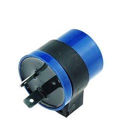 Universal LED Flasher Relay 2-Pin Blue 2Pin Relay Flasher Relay Flasher Unit Motorcycle LED Blinkre Lais Chopper Quad Atv 12 V