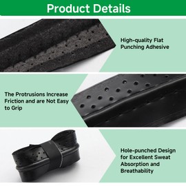 KAKUPPA 3 Pack Pickleball Grip Tape, Pickleball Paddle Overgrip, Anti Slip Replacement Wrap for Tennis Badminton, Easy Installation and Long-Lasting Performance