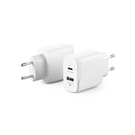 ALOGIC 32 W 2 Port GaN Wall Charger with up to 30 W Power Delivery, GaN Fast Tech & Dynamic Power Allocation, PD 3.0 Charger Compatible with Smartphone, Tablet and Laptops.