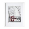 Egofine 16x20 Solid Wood Picture Frame, Made of Solid Wood