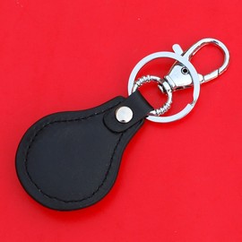 US 2000 South Carolina State Quarter BU Uncirculated Coin Gold Silver Two Tone Leather Key Chain Ring NEW