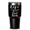 ODTGifts Funny Card Tricks Tumbler Life Is Better With Card