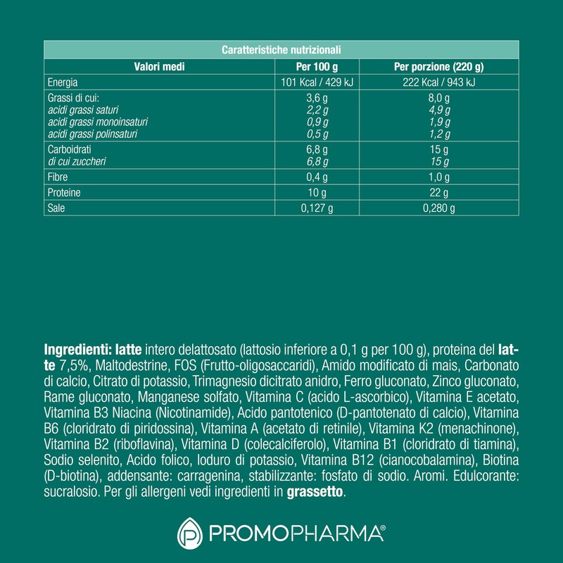 Nutritask – Pasto Sostitutivo Proteico Pronto da Bere - Gusto