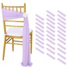 Party Chair Sashes 32 Panels - Light Purple Birthday Chair