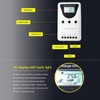 PWM Solar Controller, LCD Display Automatic Detection DC 12V/24V/36V/48V Solar