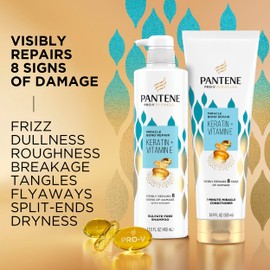 Pantene Pro-V Miracles Bond Repair Keratin + Vitamin E Sulfate-Free Shampoo 400mL