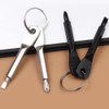 Eyech 8Pcs Mini Keychain Screwdriver,Outdoor Portable EDC Multifunction Screwdriver Set