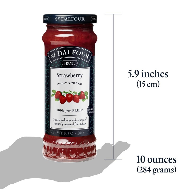 St. Dalfour Strawberry Fruit Spread - 10oz - 100% from