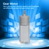 Gear Motor Speed Reduction DC 12V 75RPM Metal for Machine