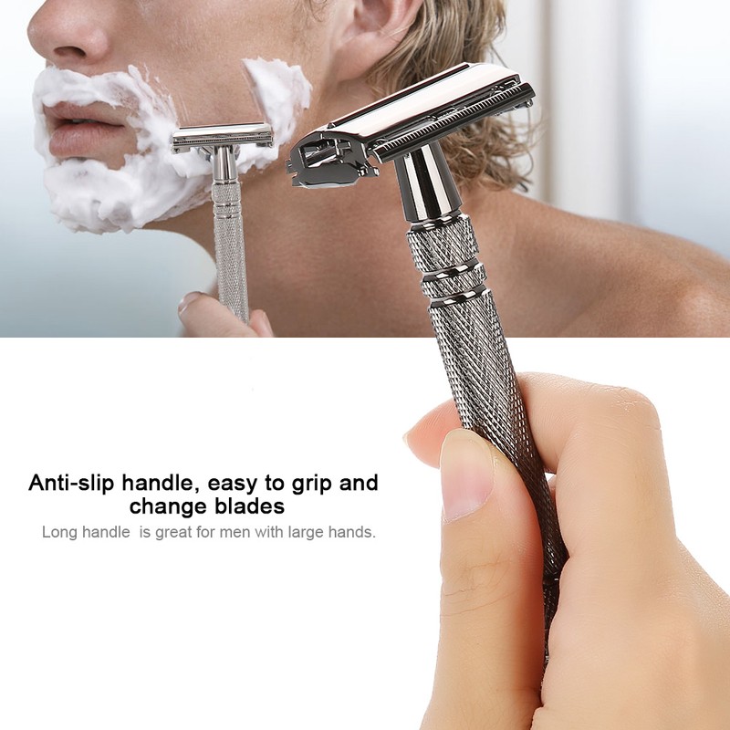 Manual Razor Safety Shaving Razor Double Edge Manual Razor Men's