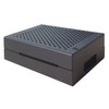 BerryBase Aluminum Case for Raspberry Pi 4 Model B Black