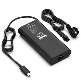 130W Dell Laptop Ladekabel USB C Netzteil für Dell XPS 15 17 9510 9520 9575 9500 9700 Precision 5530 2in1 5550 5560 5570 5750 3560 Latitude 7410 7310 9410 9510 5420 5520 Type C Ladegerät AC Adapter
