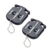 2Pcs Golf Stroke Counter Clicker, 2 Player Keychain Clicker Scorekeeper