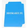 docsmagic.de 25 Trading Card Deck Dividers Black Blue Green Red