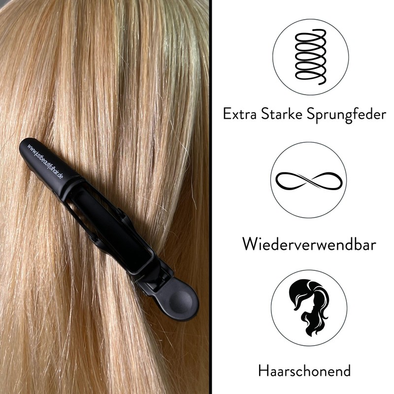 hair2heart Starter Set for Bonding Extensions – Professional Heat Tongs,