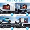 7" HD Wireless Carplay Screen for Car, Touch Screen Portable