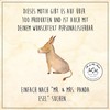 Mr. & Mrs. Panda DIN A5 Cotton Notebook Donkey -