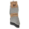 Cleostyle Collection Alpaca Men's Women's Extra Warm Winter Socks Natural