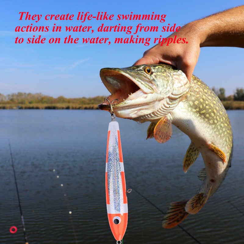 140g Artificial Crank Lure Floating Wooden Tuna Hard Bait Fishing