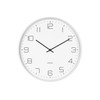 Karlsson KA5751WH Lofty Wall Clock Iron Matt White Diameter 40