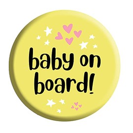 Baby On Board Badge For Expecting Mum Pregnancy Babyshower Gift