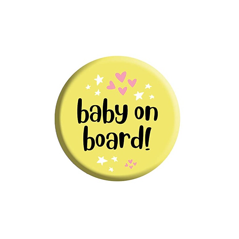 Baby On Board Badge For Expecting Mum Pregnancy Babyshower Gift