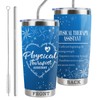 CWEGSJ Physical Therapy Assistant Gift PTA 20oz Tumbler with Lid