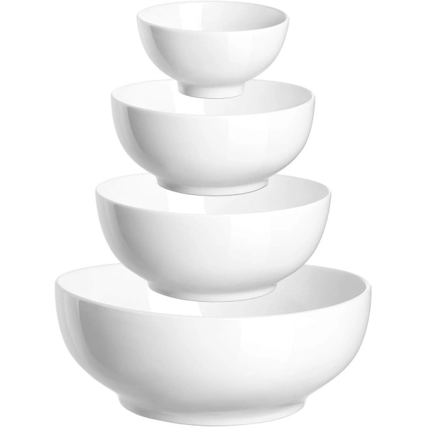 Does not apply Serving Bowls, Mixing Bowl Set, 86/36/24/8.5 Ounces