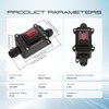 CNAODUN Waterproof Inline Cord Switch 12V DC 20A On Off