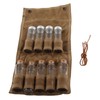 Leapiture Portable Spice Bag Canvas Travel Spice Kit Camping Spice