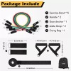 OEM Kit 11 Piezas Bandas De Resistencia Portatil Gym Donde