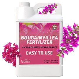 Prevegenics Bougainvillea Liquid Fertilizer | Improve Bloom Count and Quality of Bougainvillea | Easy to Use (1 Gallon)