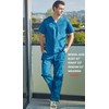 Dagacci Scrubs - Conjunto médico de uniforme médico para hombre,