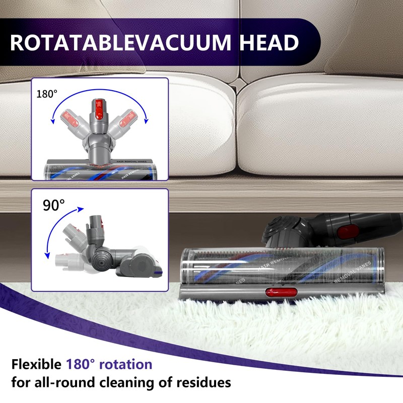 Upgrade High Torque Replacement Head Compatible with Dyson V10 V11