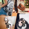 Jielahua Initial Letter A-Z Keychains for Women Keyring for Hangbag