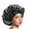YENTEN Satin Hair Cap for Women, Double Sided Silk Bonnet