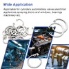 160PCS Metric 304 Stainless Steel C-Clips Internal Retaining Ring Assortment
