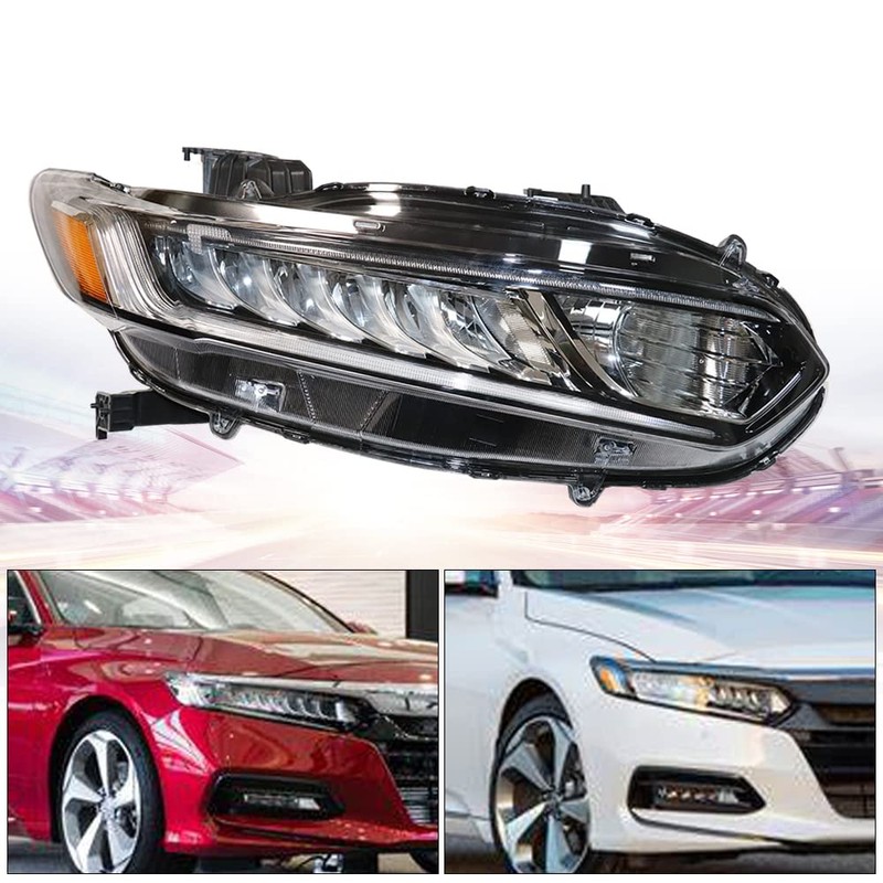 For 2018 2019 2020 Honda Accord Headlights Headlight Assembly, Headlight