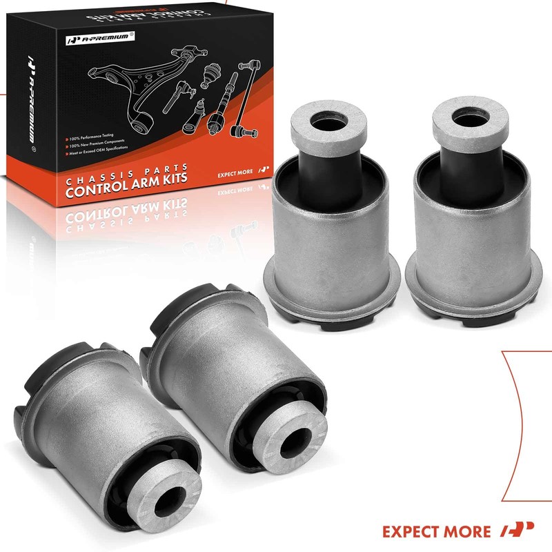 A-Premium 4 x Front Lower Control Arm Bushing Kit, Compatible