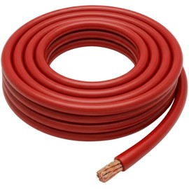 FLY Vehicle Cable 10 m Red 4 mm² Round Car Power Cable