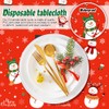 Tablecloth Christmas, Christmas Tablecloth Rectangular Plastic Christmas Table Runner Tablecloths