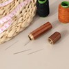 48Pcs Large Eye Sharp Needles, Self Threading Needles for Hand