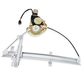 DNA MOTORING Rear Right Passenger Side Power Window Regulator w/Motor Assembly Compatible with 1994-1997 Passport/Rodeo,8971658792, 8970817110, 741-843,OEM-WR-0185