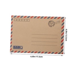 DOITOOL 48Pcs Vintage Airmail Stationery Set with Envelopes and Writing Papers for Letters Invitations and Greeting Cards Retro Envelope Kit for Weddings and Business