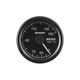 Pivot GT GAUGE-52 Water Temperature Gauge White Illumination GSW-5